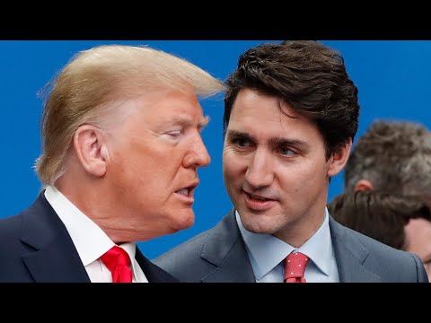 Donald Trump reacts to Prime Minister Justin Trudeau&#039;s resignation