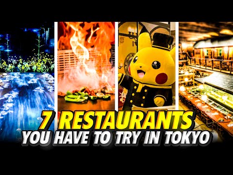 7 Unique Restaurants You HAVE to Try if You&#039;re Visiting Tokyo | Best Restaurants in Tokyo for 2024