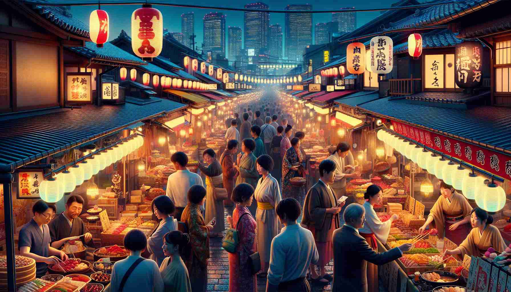 Tokyo Night Market: An Enchanting Fusion of Culture and Cuisine